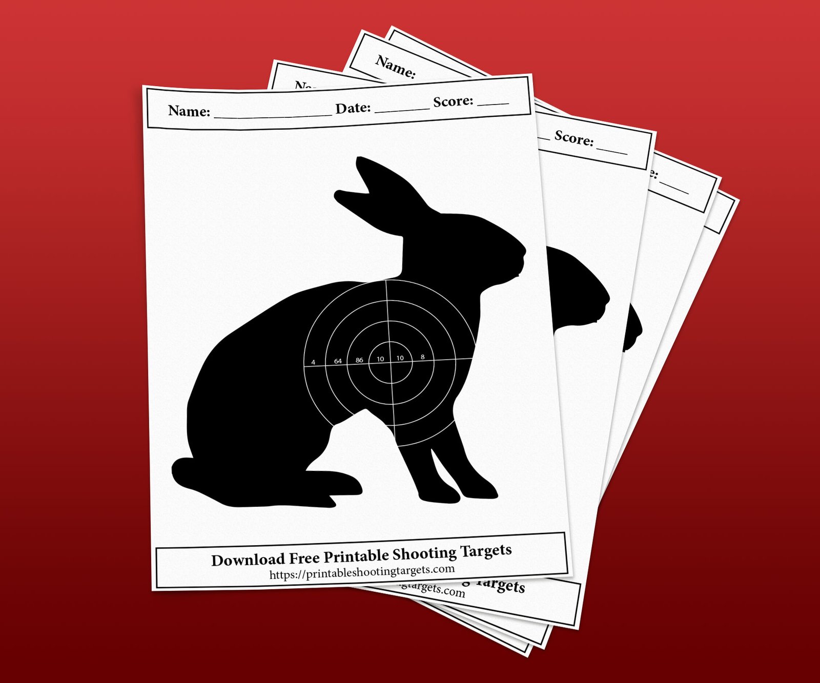 Free Squirrel Shooting Targets Printable Shooting Targets